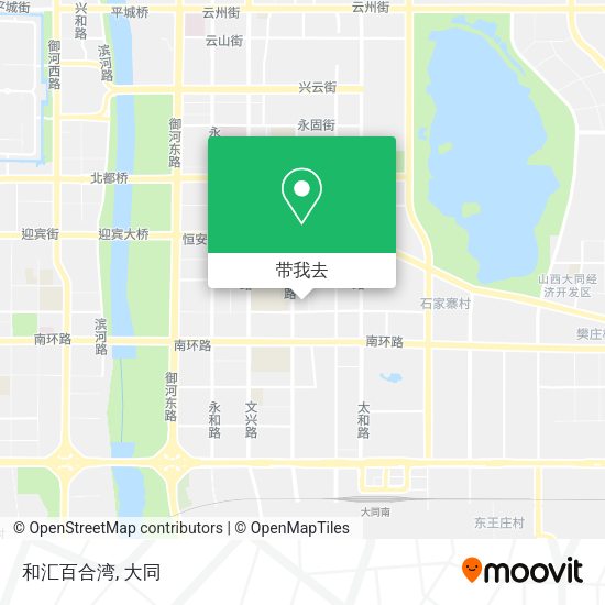 和汇百合湾地图