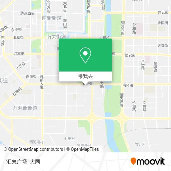 汇泉广场地图
