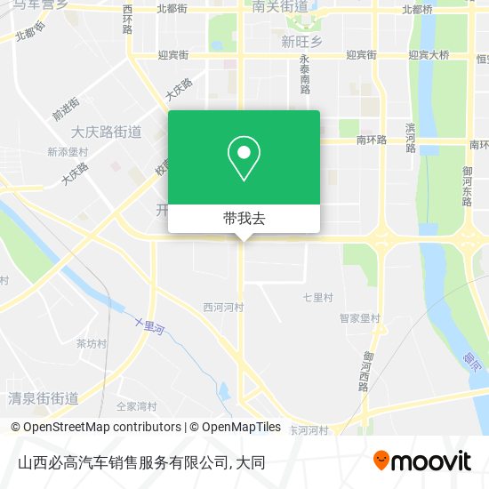 山西必高汽车销售服务有限公司地图