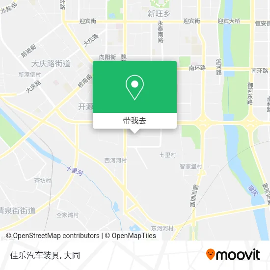 佳乐汽车装具地图