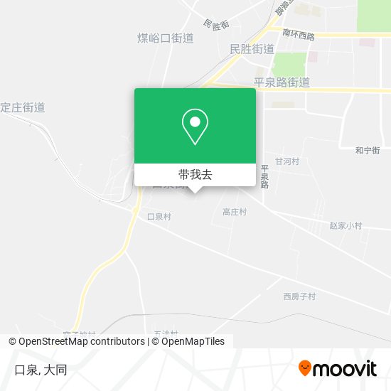 口泉地图