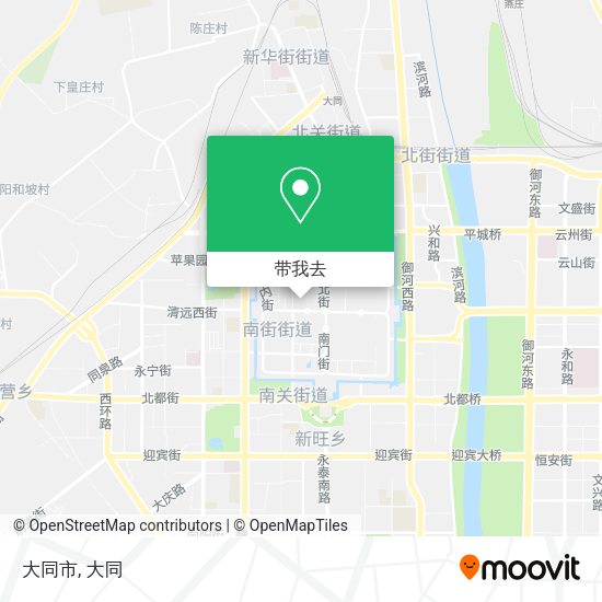 大同市地图