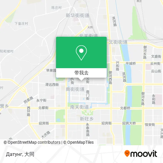 Датунг地图