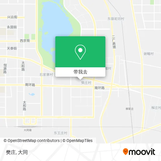 樊庄地图