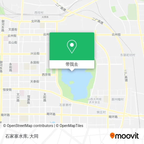 石家寨水库地图