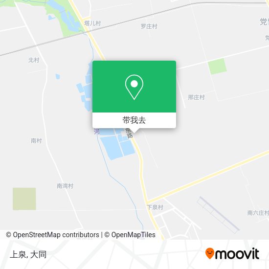 上泉地图