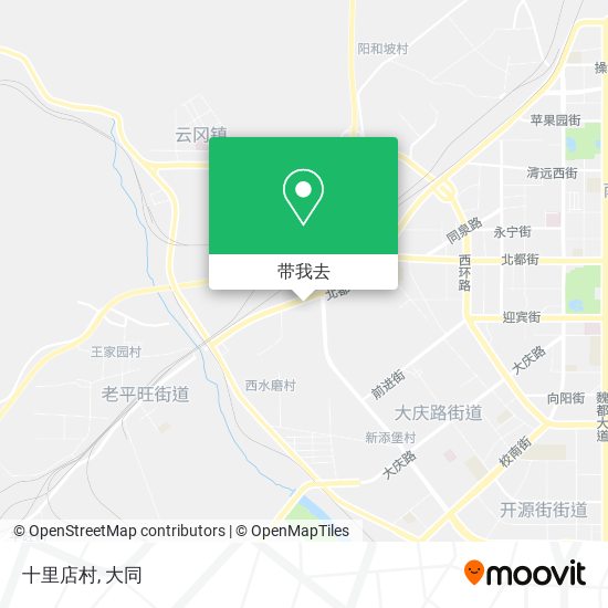 十里店村地图
