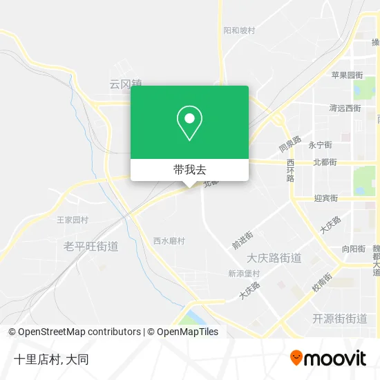 十里店村地图