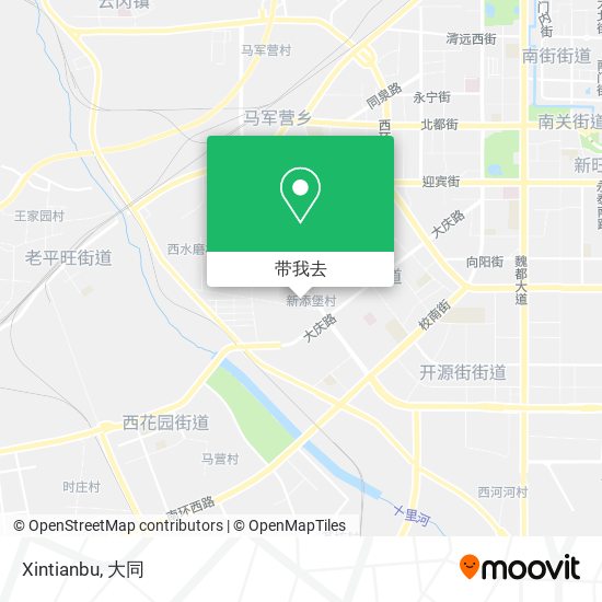 Xintianbu地图
