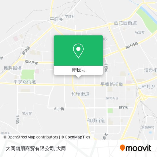 大同幽朋商贸有限公司地图