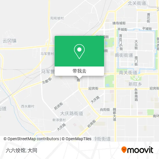 六六饺馆地图