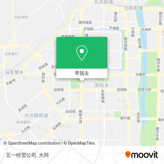 五一经贸公司地图