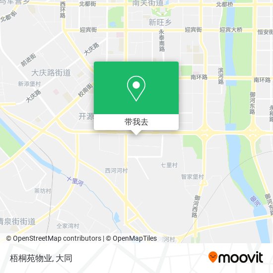 梧桐苑物业地图