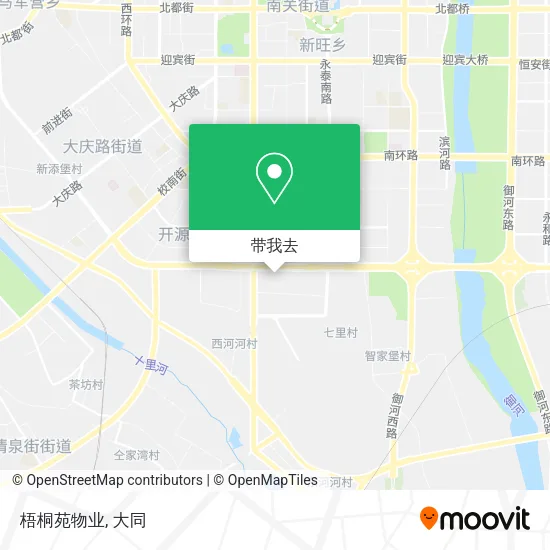 梧桐苑物业地图