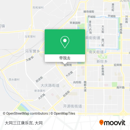 大同三江康乐宫地图