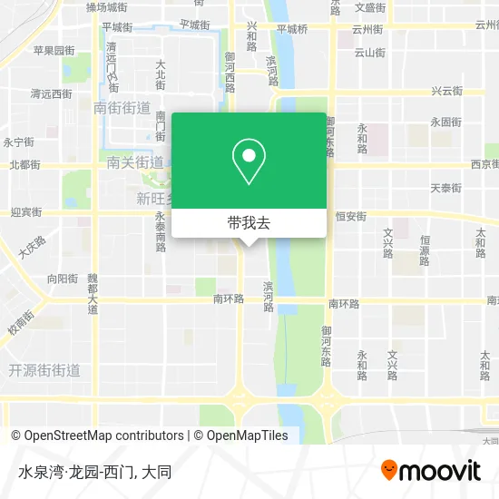 水泉湾·龙园-西门地图