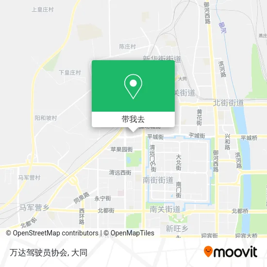 万达驾驶员协会地图