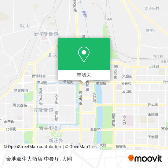 金地豪生大酒店-中餐厅地图