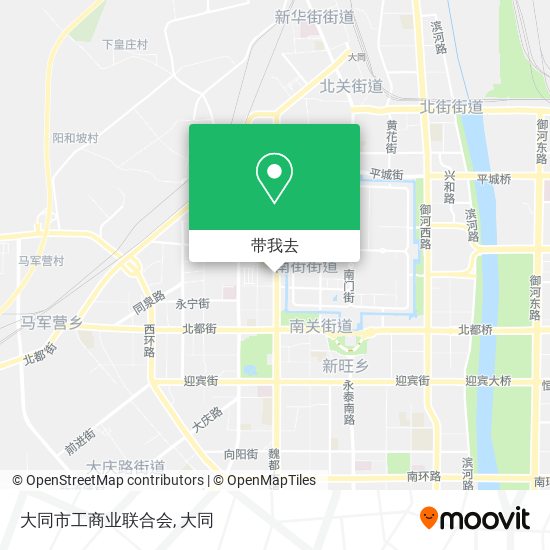 大同市工商业联合会地图