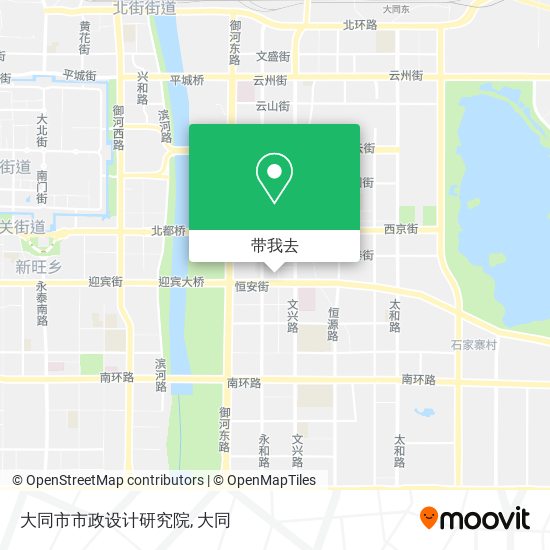 大同市市政设计研究院地图