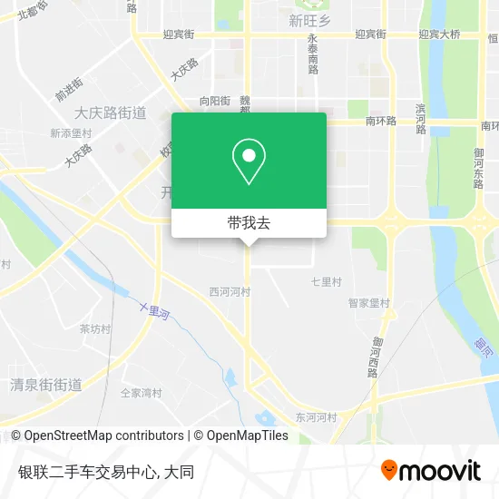 银联二手车交易中心地图