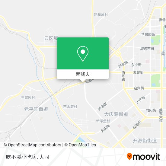 吃不腻小吃坊地图