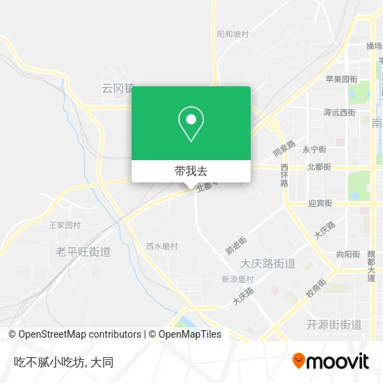 吃不腻小吃坊地图