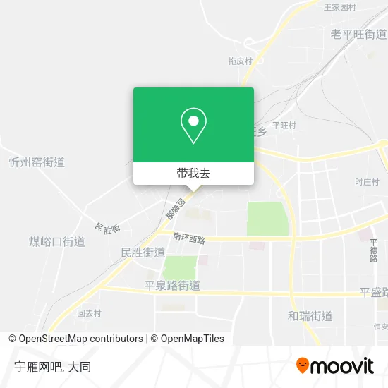 宇雁网吧地图