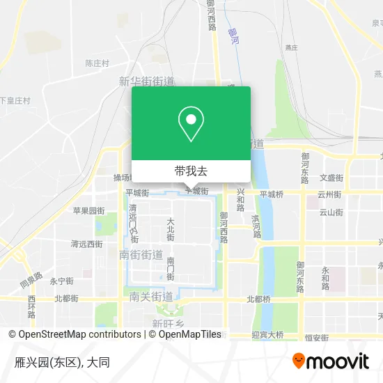雁兴园(东区)地图