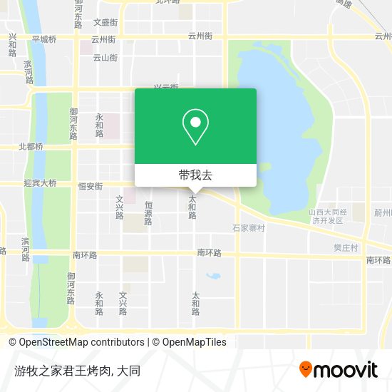 游牧之家君王烤肉地图