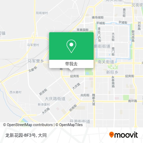 龙新花园-8F3号地图