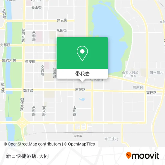 新日快捷酒店地图