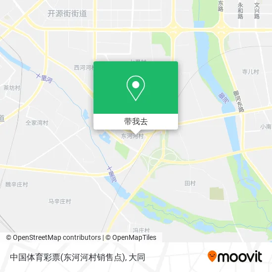 中国体育彩票(东河河村销售点)地图