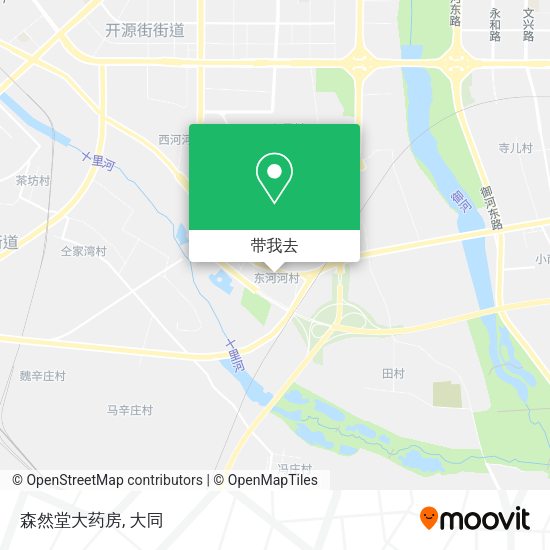 森然堂大药房地图