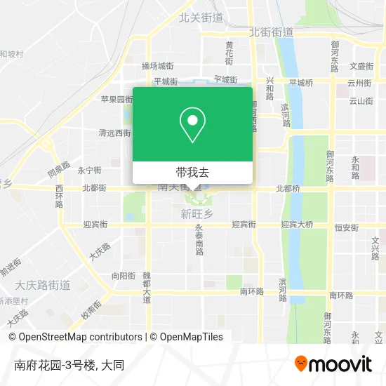 南府花园-3号楼地图