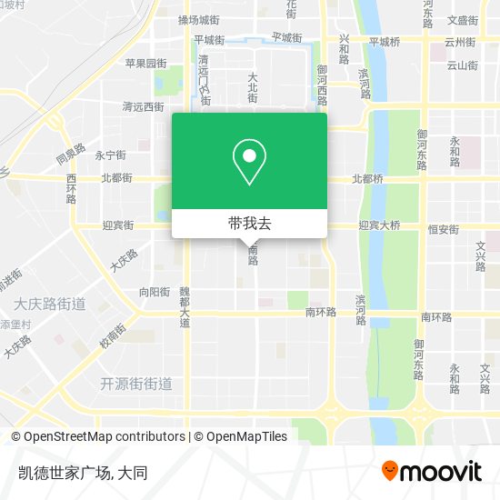 凯德世家广场地图