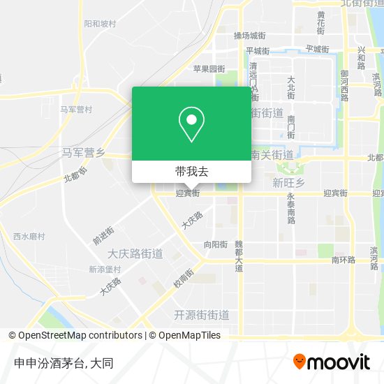 申申汾酒茅台地图