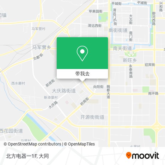北方电器一1F地图