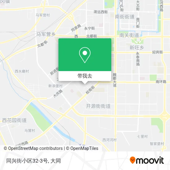 同兴街小区32-3号地图