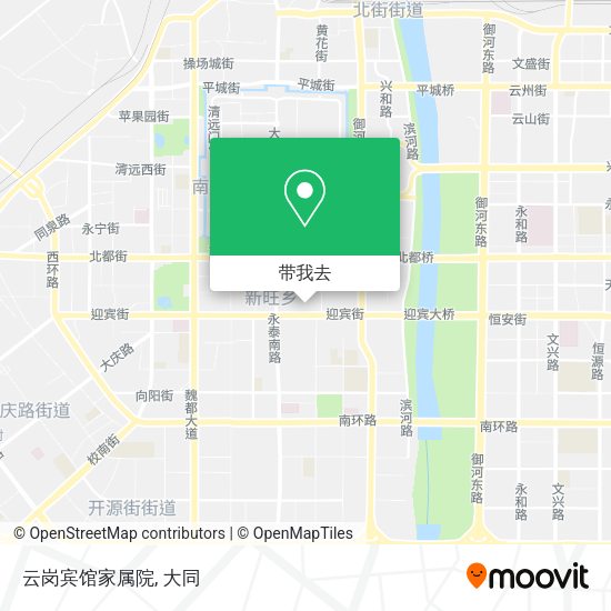 云岗宾馆家属院地图
