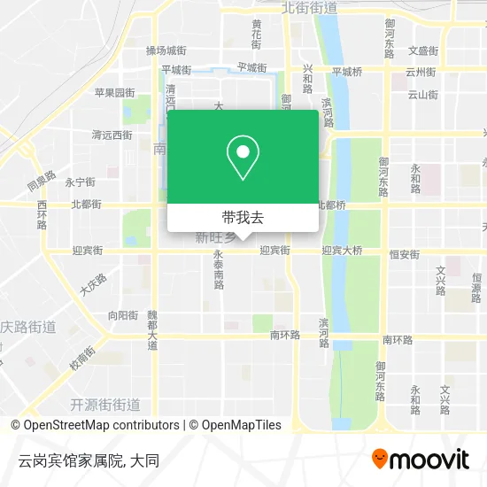云岗宾馆家属院地图