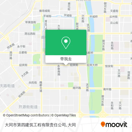 大同市第四建筑工程有限责任公司地图