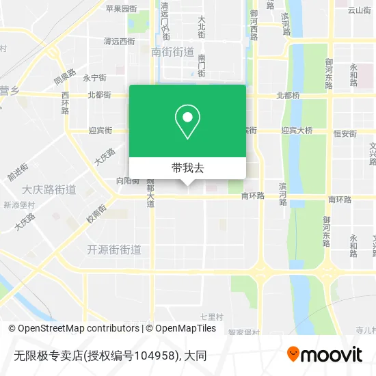 无限极专卖店(授权编号104958)地图