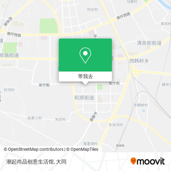 潮起尚品创意生活馆地图