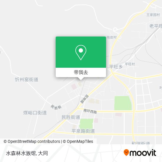 水森林水族馆地图
