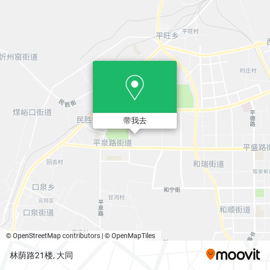 林荫路21楼地图