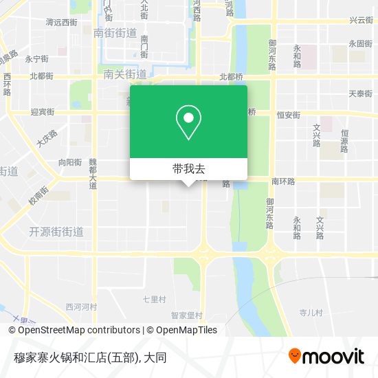 穆家寨火锅和汇店(五部)地图