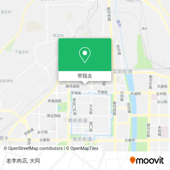 老李肉店地图