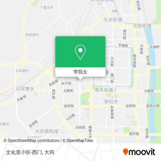 文化里小区-西门地图