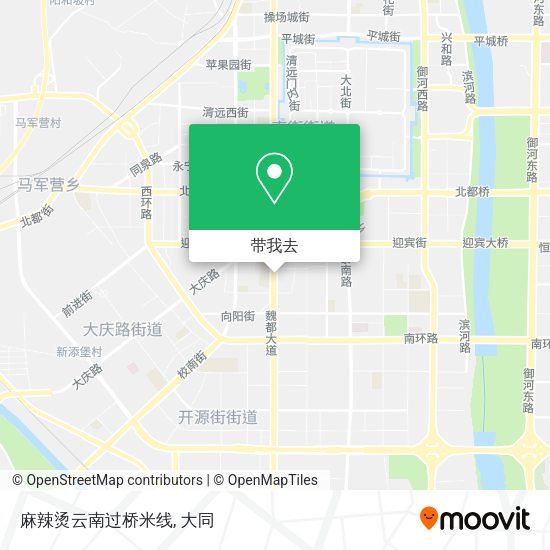 麻辣烫云南过桥米线地图
